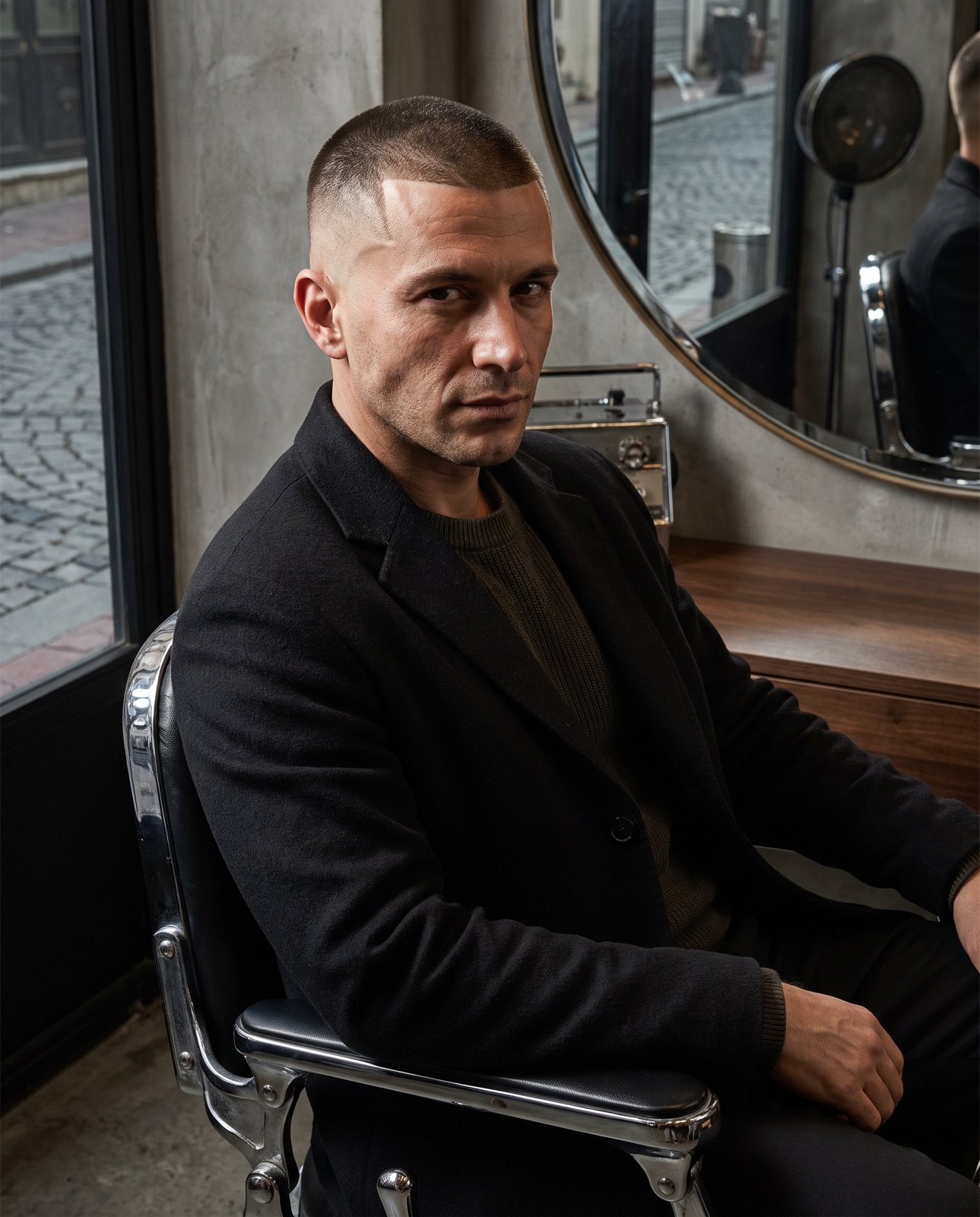 Buzz cut erkek saç kesimi